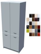 Lesklá potravinová skříň Carmen 70 cm