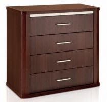 Smontovaná smontovaná komoda se čtyřmi zásuvkami Alastair 3 šířka 88 cm