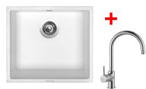 Sinks FRAME 457 Milk+VITALIA