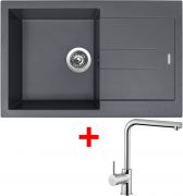 Sinks AMANDA 780 Titanium+ELKA