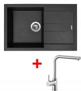 Sinks AMANDA 780 Granblack+ELKA