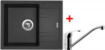Sinks LINEA 600 N Metalblack+PRONTO