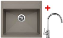 Sinks SOLO 560 Truffle+VITALIA